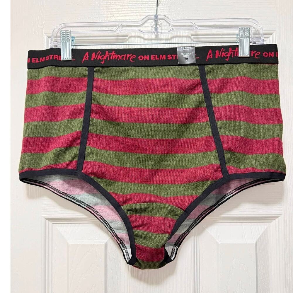 Torrid‎ 1 (1X) A Nightmare On Elm Street Horror Freddy High Waist Brief Panties